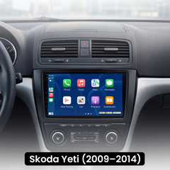 Skoda Yeti 09-14 - 10,1" radio med Apple CarPlay och Android Auto 