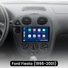 Ford Fiesta 1995-2001 – 9” radio med trådlös Apple CarPlay & Android Auto 