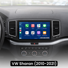 VW Sharan 10-21 - 9" radio med Apple CarPlay och Android Auto 