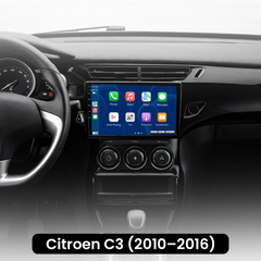 Citroen C3 & DS3 9" radio med Apple CarPlay och Android Auto