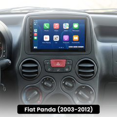 Fiat Panda 03-12 - 9" radio med Apple CarPlay och Android Auto 