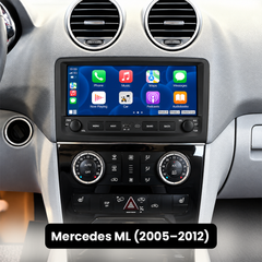Mercedes ML 2005-2012 – 10,26" radio med Apple CarPlay och Android Auto 