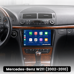Mercedes-Benz W211 - 9" radio med Apple CarPlay och Android Auto 