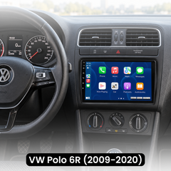 VW Polo 09-20 - 9" radio med Apple CarPlay och Android Auto 