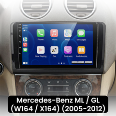 Mercedes-Benz ML 05-12 - 9" radio med Apple CarPlay och Android Auto 