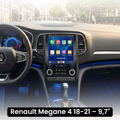 Renault Megane 18-21 - 9,7" radio med Apple CarPlay och Android Auto 