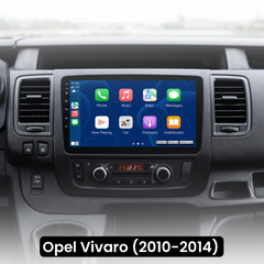 Opel Vivaro/Renault Traffic/Fiat Talento 10-14 - 10,1" radio med Apple CarPlay och Android Auto 