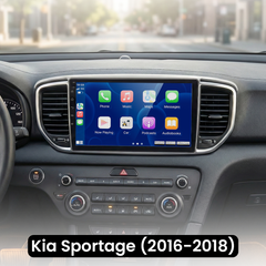 Kia Sportage 16-18 - 9" Radio med Apple CarPlay och Android Auto