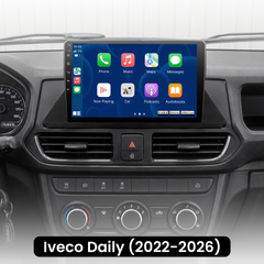 Iveco Daily 2022-2026 – 9" radio med Apple CarPlay och Android Auto 