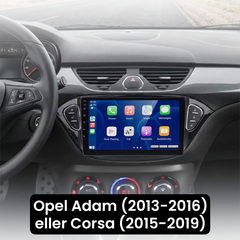 Opel Adam/Corsa 13-19 - 9" Radio med Apple CarPlay och Android Auto