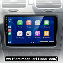 VW (flera modeller) 06-15 - 8" radio med Apple CarPlay och Android Auto 