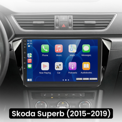 Skoda Superb 15-19 - 10,1" radio med Apple CarPlay och Android Auto 