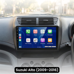 Suzuki Alto 09-16 - 9" radio med Apple CarPlay och Android Auto 