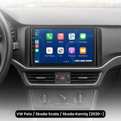 VW Polo/Skoda Scala/Skoda Kamiq 20-25 – 10,1" radio med Apple CarPlay och Android Auto 