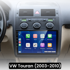 VW Touran 03-10 - 10,1" radio med Apple CarPlay och Android Auto 