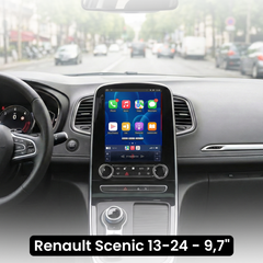 Renault Scenic 13-24 - 9,7" radio med Apple CarPlay och Android Auto 