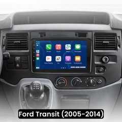 Ford Transit 05-14 - 9" radio med Apple CarPlay och Android Auto 