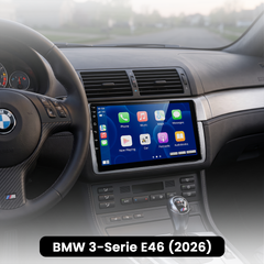 BMW E46 - 7" radio (2026-modell) med Apple CarPlay och Android Auto 