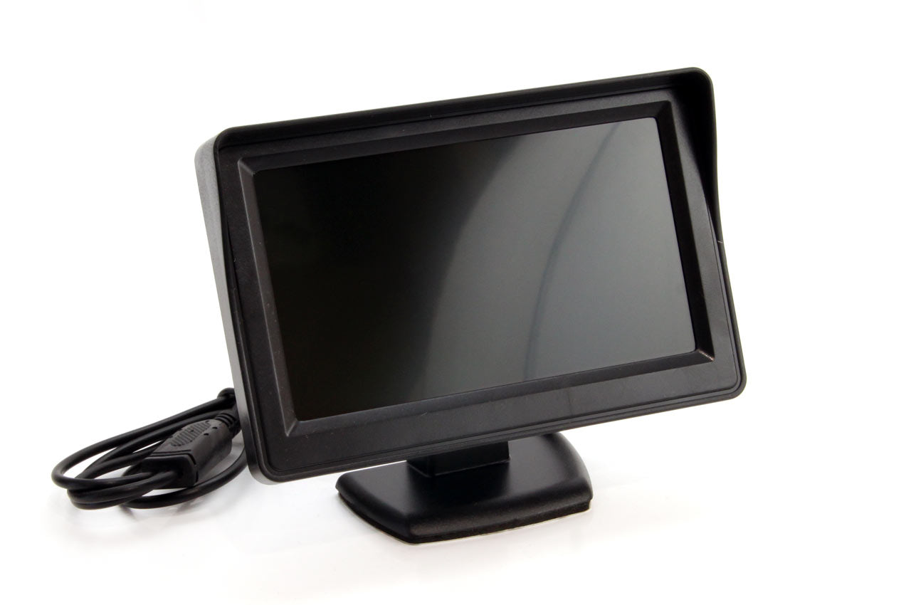 4,3-tums TFT-display för parkeringsassistent