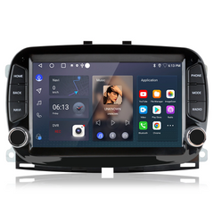 Fiat 500 16-19 - 7" radio med Apple CarPlay och Android Auto 