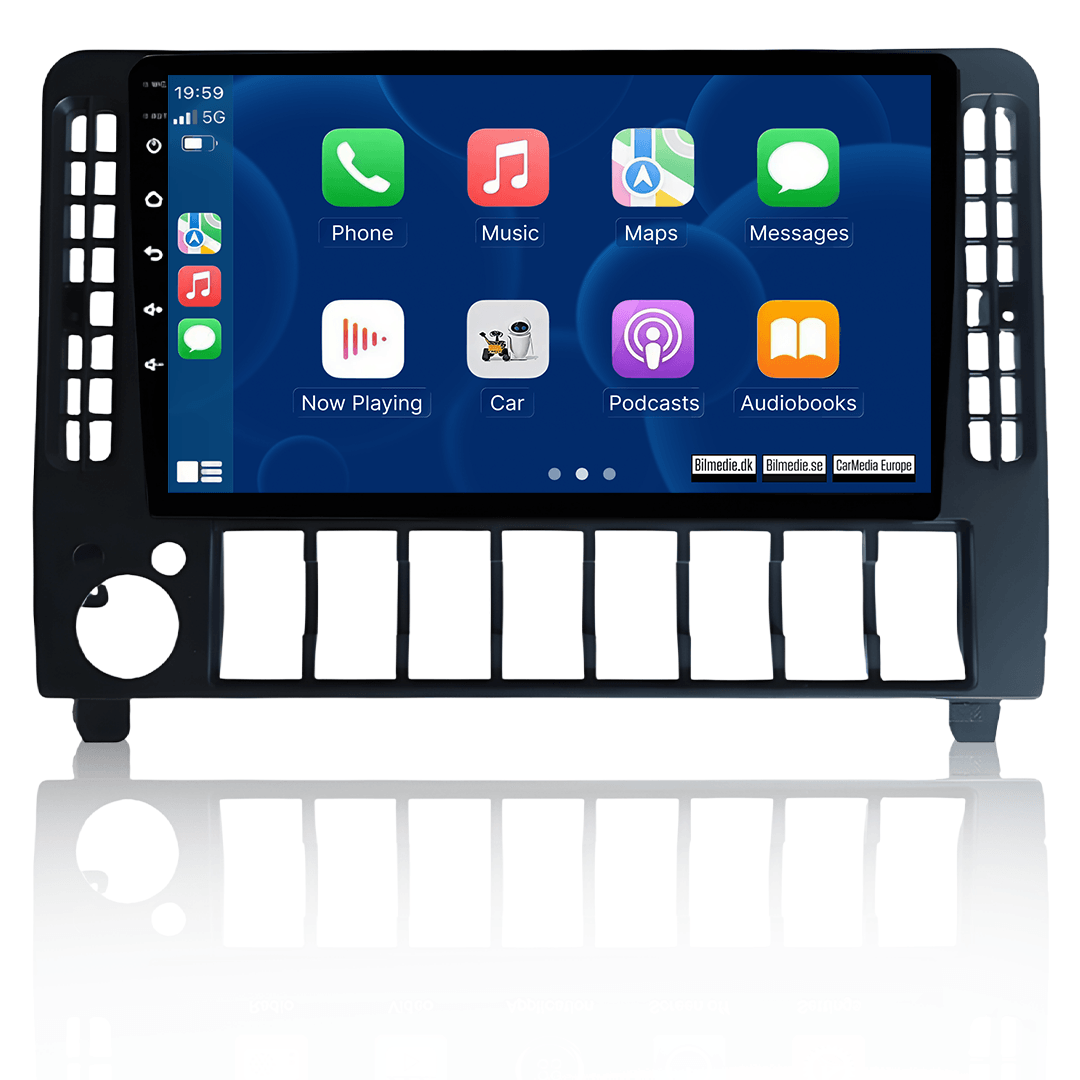 Audi 100 - 9" radio med Apple CarPlay och Android Auto 