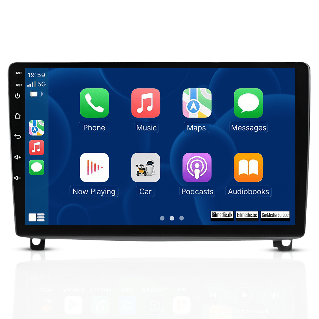 Peugeot 407 2004-2011 – 9” bilradio med trådlös Apple CarPlay & Android Auto 