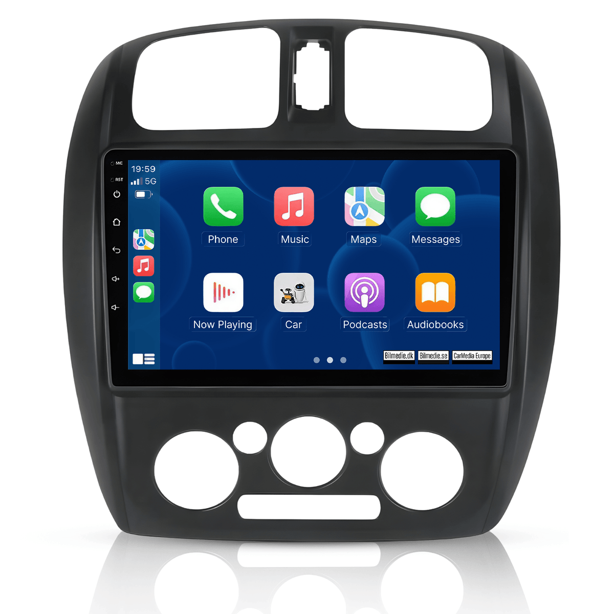 Mazda 323 00-03 - 9" Radio med Apple CarPlay och Android Auto