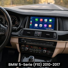 BMW 5-Serie (F10) 2010-2017 - 9" radio med Apple CarPlay och Android Auto 