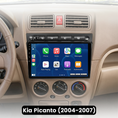 Kia Picanto 04-07 - 9" radio med Apple CarPlay och Android Auto 