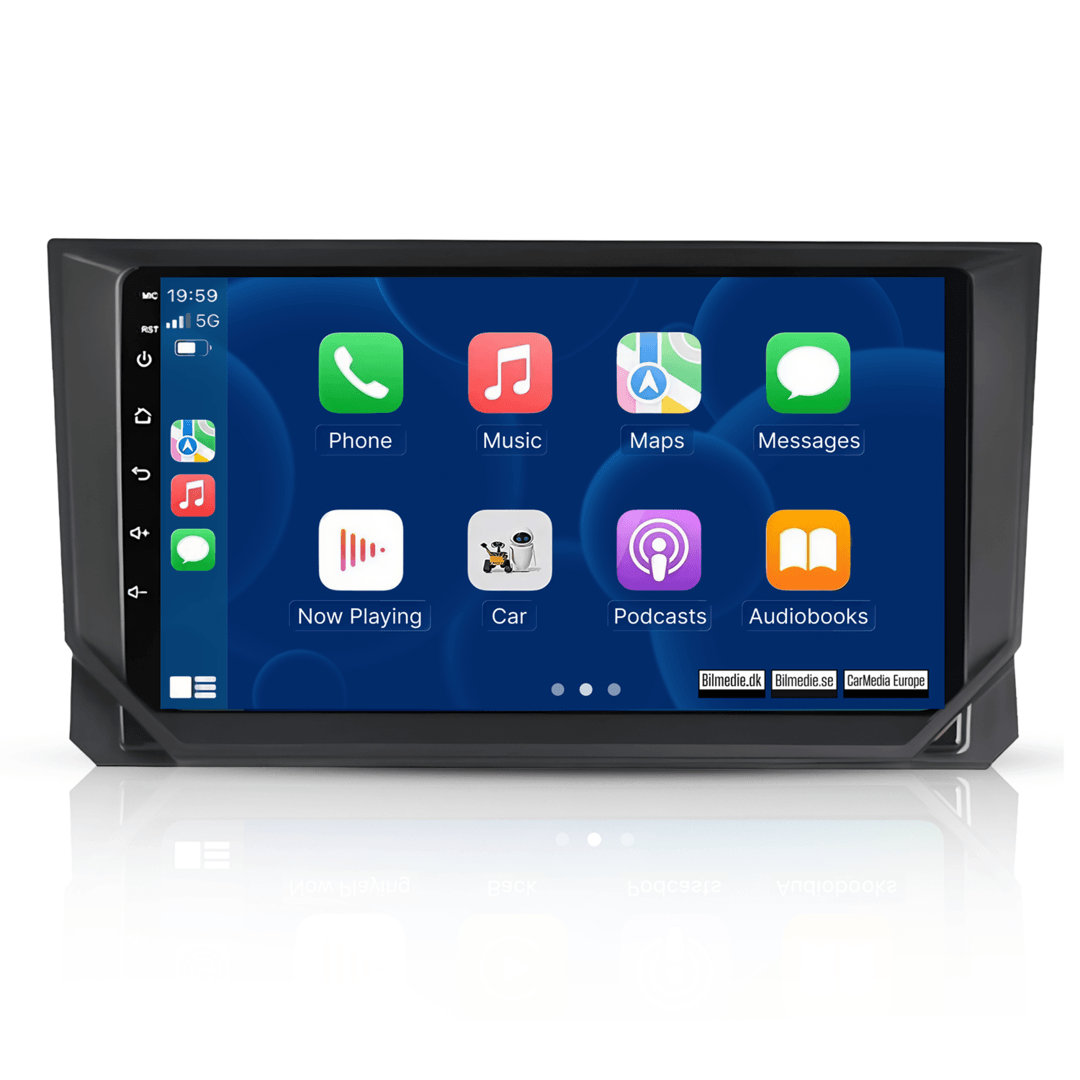 Seat Ibiza 17-20 - 9" radio med Apple CarPlay och Android Auto 