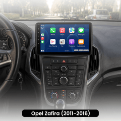 Opel Zafira 2011-2016 - 9" radio med Apple CarPlay och Android Auto 