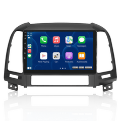 Hyundai Santa Fe 2006-2012 – 9" radio med Apple CarPlay och Android Auto 