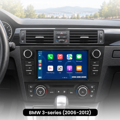 BMW 3-serie 06-12 - 7" radio med Apple CarPlay och Android Auto 