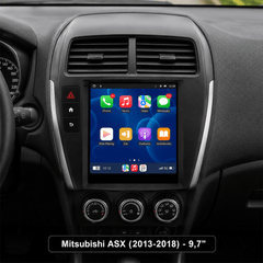 Mitsubishi ASX 2013-2018 - 9,7" radio med Apple CarPlay och Android Auto 