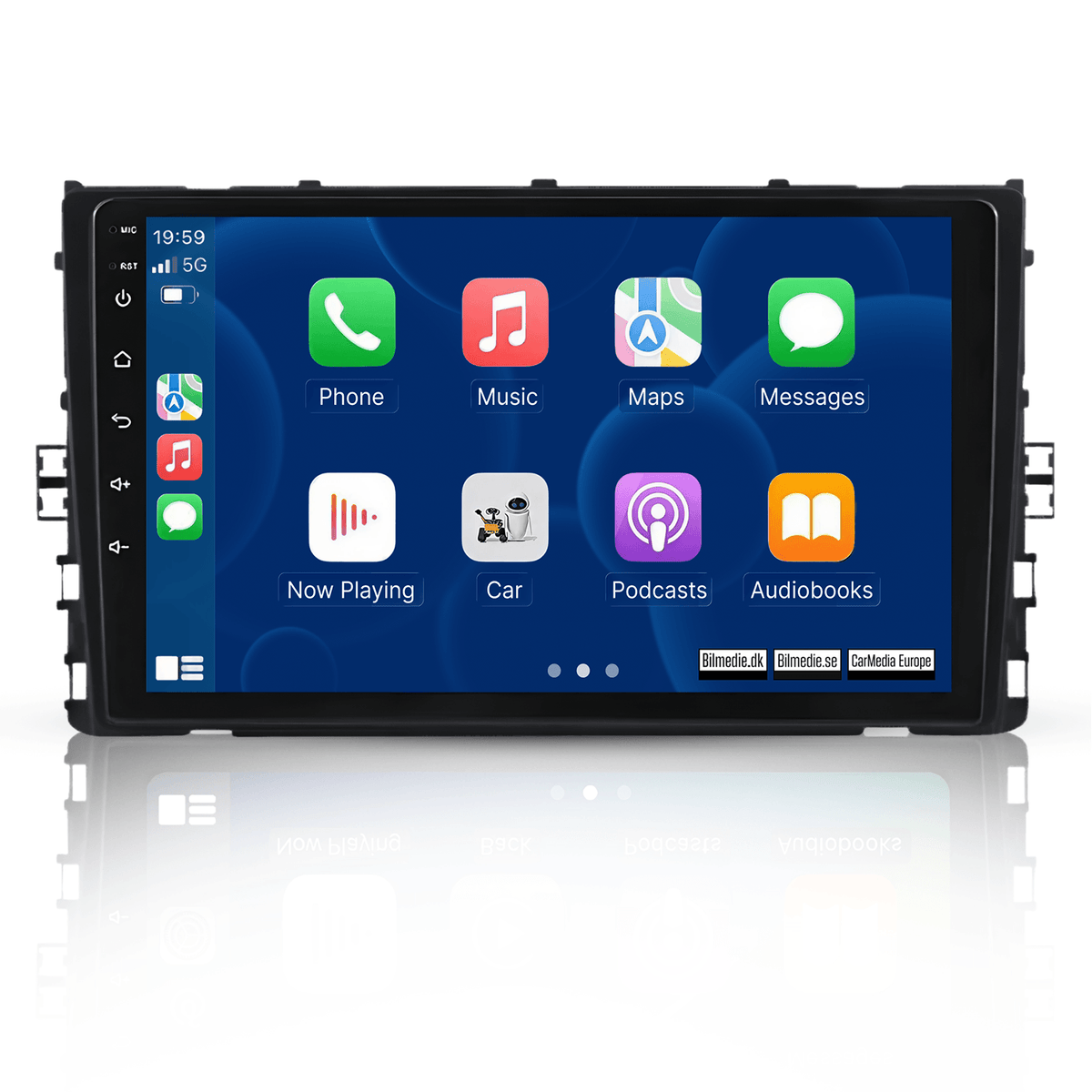 VW T-Roc/T-Cross 18-21 - 9" radio med Apple CarPlay och Android Auto
