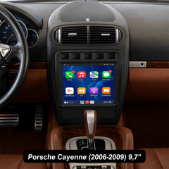 Porsche Cayenne 2006-2009 – 9,7" radio med Apple CarPlay och Android Auto 