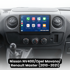 Nissan NV400/Opel Movano/Renault Master 11-19 - 10,1" radio med Apple CarPlay och Android Auto 
