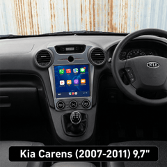 Kia Carens 2007-2011 - 9,7" radio med Apple CarPlay och Android Auto 
