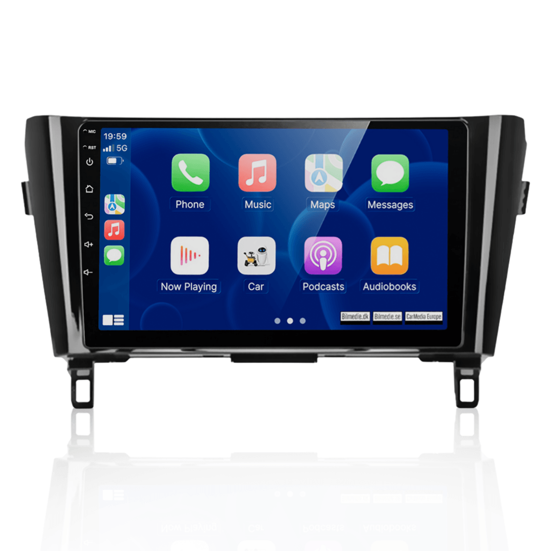 Nissan Qashqai/X-Trail 13-19 - 10,1" radio med Apple CarPlay och Android Auto 