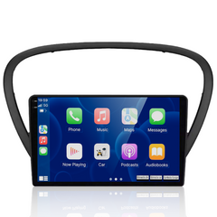 Peugeot 607 04-10 - 9" radio med Apple CarPlay och Android Auto 