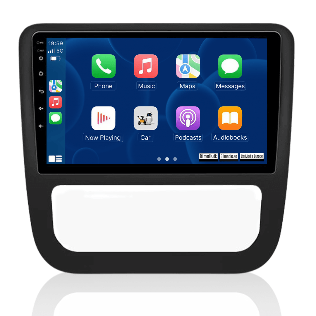 VW Scirocco 2008-2014 - 9" radio med Apple CarPlay och Android Auto 