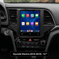 Hyundai Elantra 2016-2018 - 9,7" radio med Apple CarPlay och Android Auto 