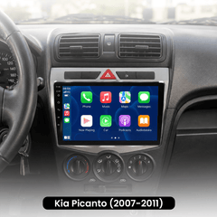 Kia Picanto 07-11 - 9" radio med Apple CarPlay och Android Auto 