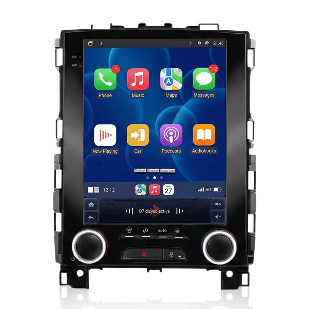 Renault Megane 18-21 - 9,7" radio med Apple CarPlay och Android Auto 