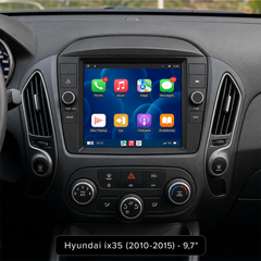 Hyundai ix35 2010-2015 - 9,7" radio med Apple CarPlay och Android Auto 