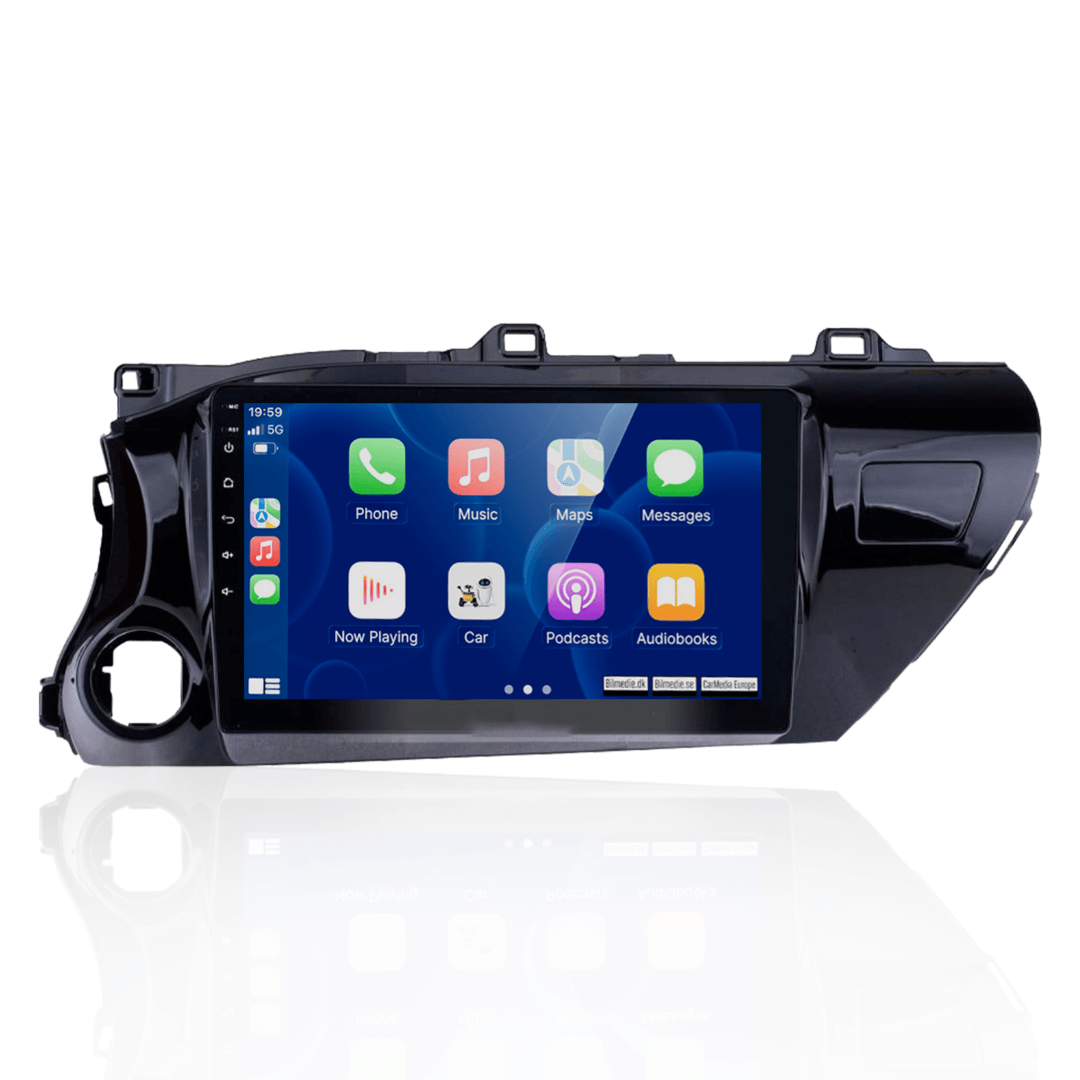 Toyota Hilux 15-20 - 9" radio med Apple CarPlay och Android Auto 