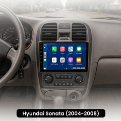 Hyundai Sonata 2004-2008 - 9" radio med Apple CarPlay och Android Auto 