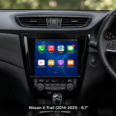 Nissan X-Trail 2014-2021 - 9,7" radio med Apple CarPlay och Android Auto 