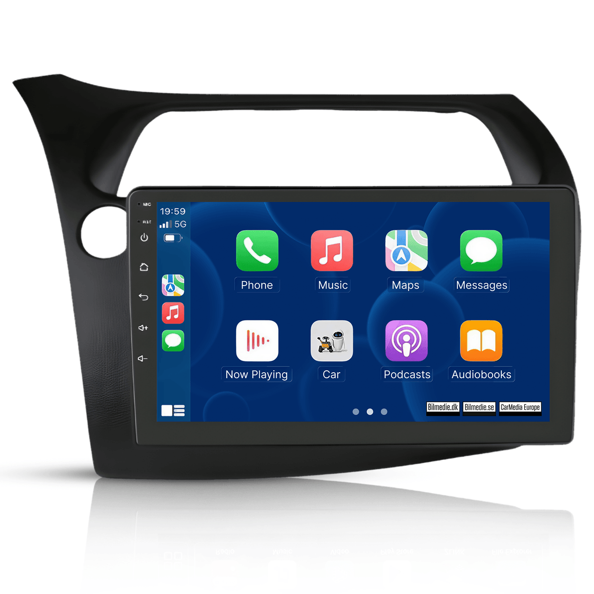 Honda Civic 05-11 - 9" radio med Apple CarPlay och Android Auto 