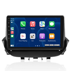Renault Laguna 01-07 - 9" radio med Apple CarPlay och Android Auto 